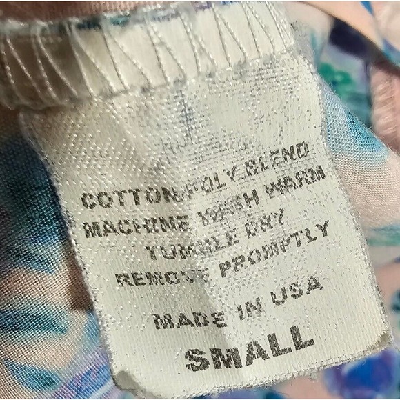 BUCK & BUCK Dress Modest Farm Button Snap Country Long USA MADE VINTAGE SZ SMALL - Picture 8 of 10